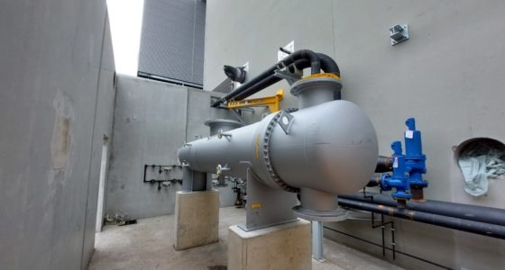 installation hydrocondenseur industriel