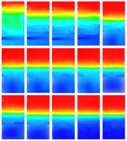 résultats CFD tests stockage thermique