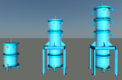 Maquette 3D R&D stockage thermique