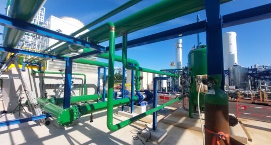 tuyauteries industrielles