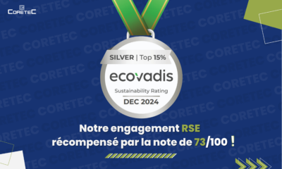 médaille argent Ecovadis