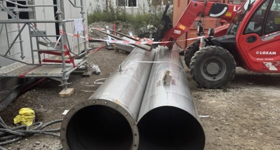 conduits fumées chaufferie