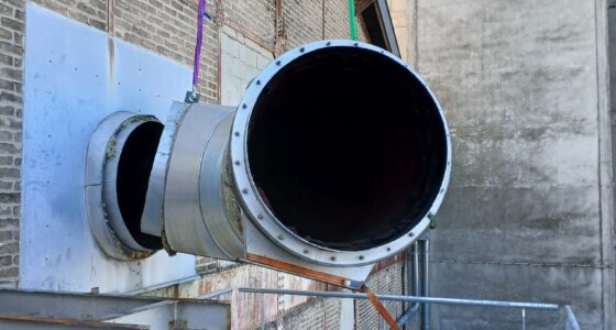 installation gaine tuyauterie industrielle