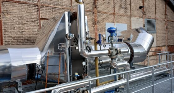 Projet de valorisation de chaleur fatale avec récupérateur terminé