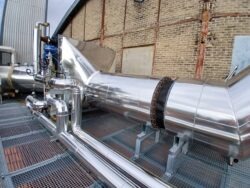 échangeur de récupération sur fumées industrielles