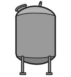 cuve de stockage thermique vapeur