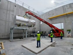 Mise en place dégazeur 
