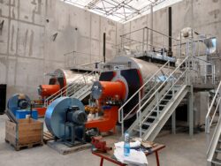 Chaufferie vapeur industrielle 2 x 10 t/h