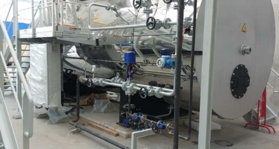 Chaudière vapeur gaz naturel industrie Babcock Wanson