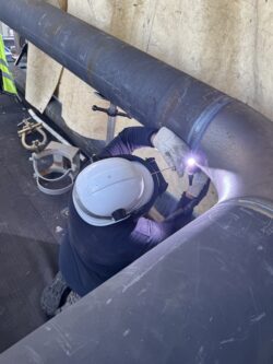 soudeur chantier industriel