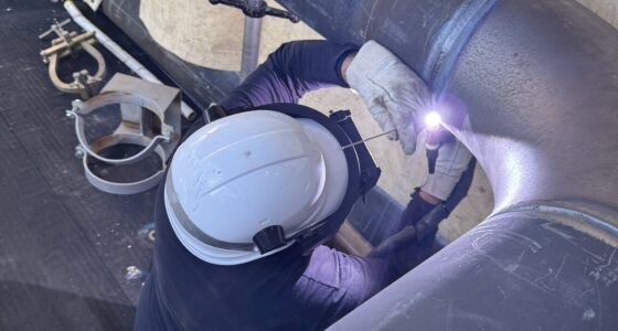 soudeur chantier industriel