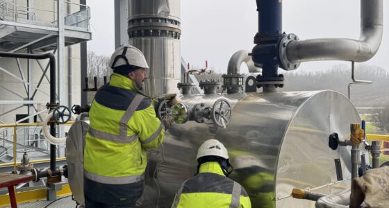 mise en place dégazeur thermique