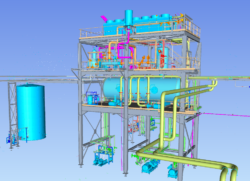 Maquette 3D projet oristeam suez