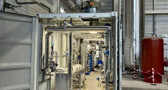 Container système stockage thermique