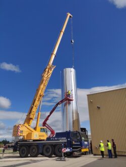 installation système de stockage thermique industriel