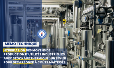 article hybridation stockage thermique décarboner