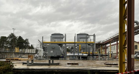 site chimique production chaleur
