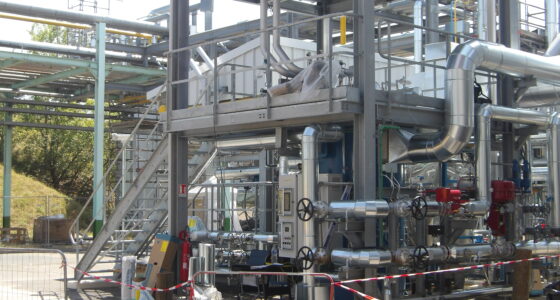 charpente chaufferie outdoor industrie
