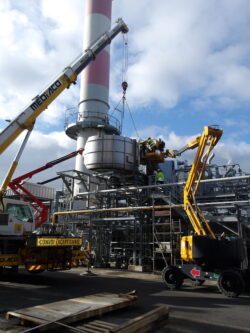 manutention gaine de fumée industrie