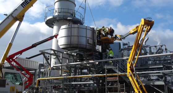 manutention gaine de fumée industrie